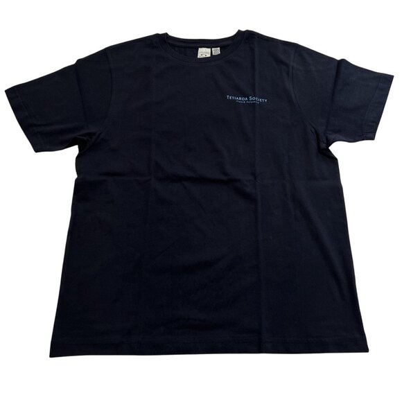 Tetiaroa Society French Polynesia T-Shirt in Black - Picture 1 of 3